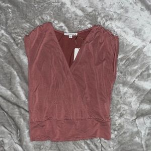 Pink Sleeveless Blouse Size S